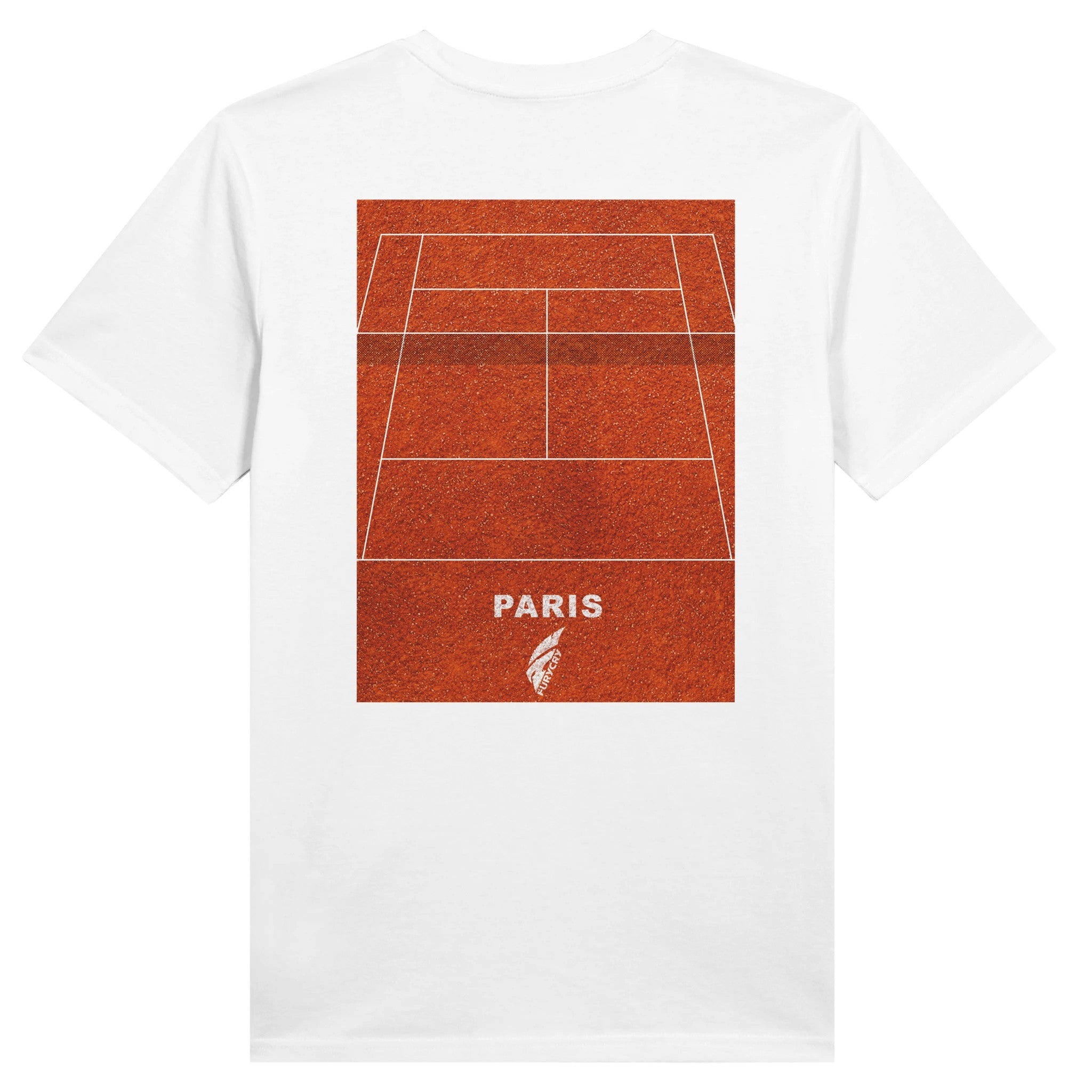 Tennis T-Shirt Court Life Paris - FURYCRY® | Tennis & Streetwear Apparel