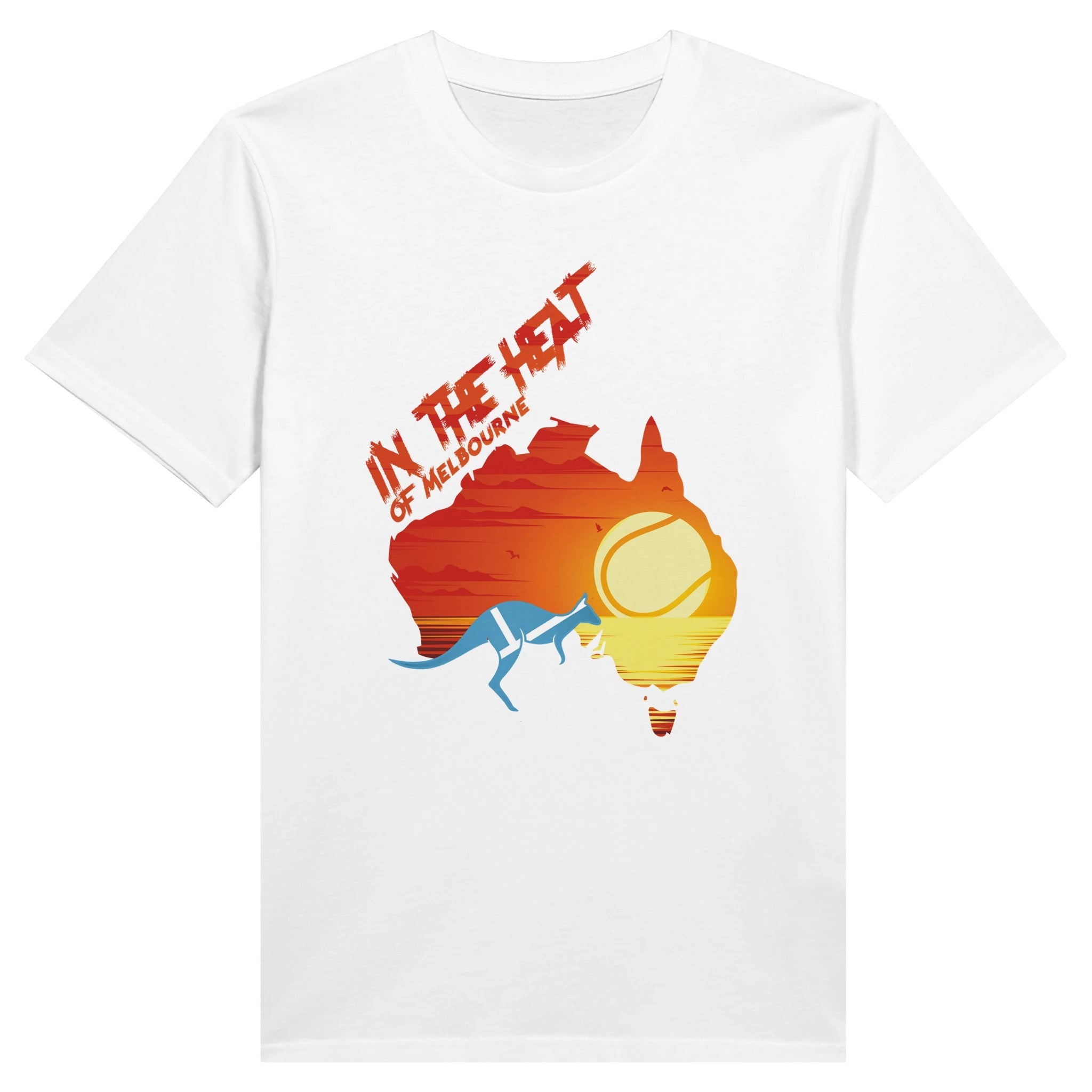 Tennis T-Shirt Heat Of Melbourne - FURYCRY® | Tennis & Streetwear Apparel