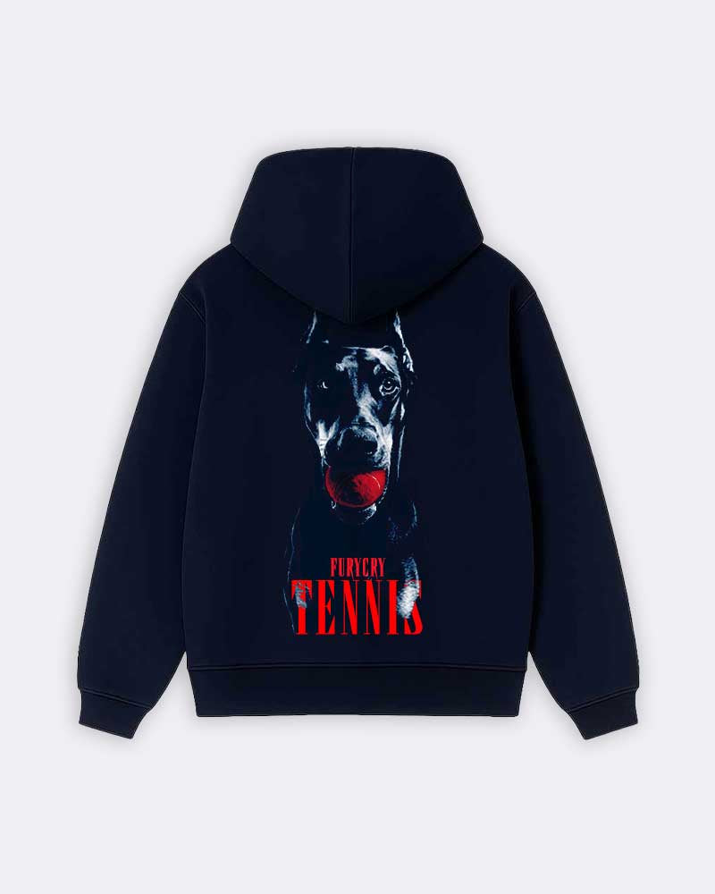 Tennis Hoodie Doberman