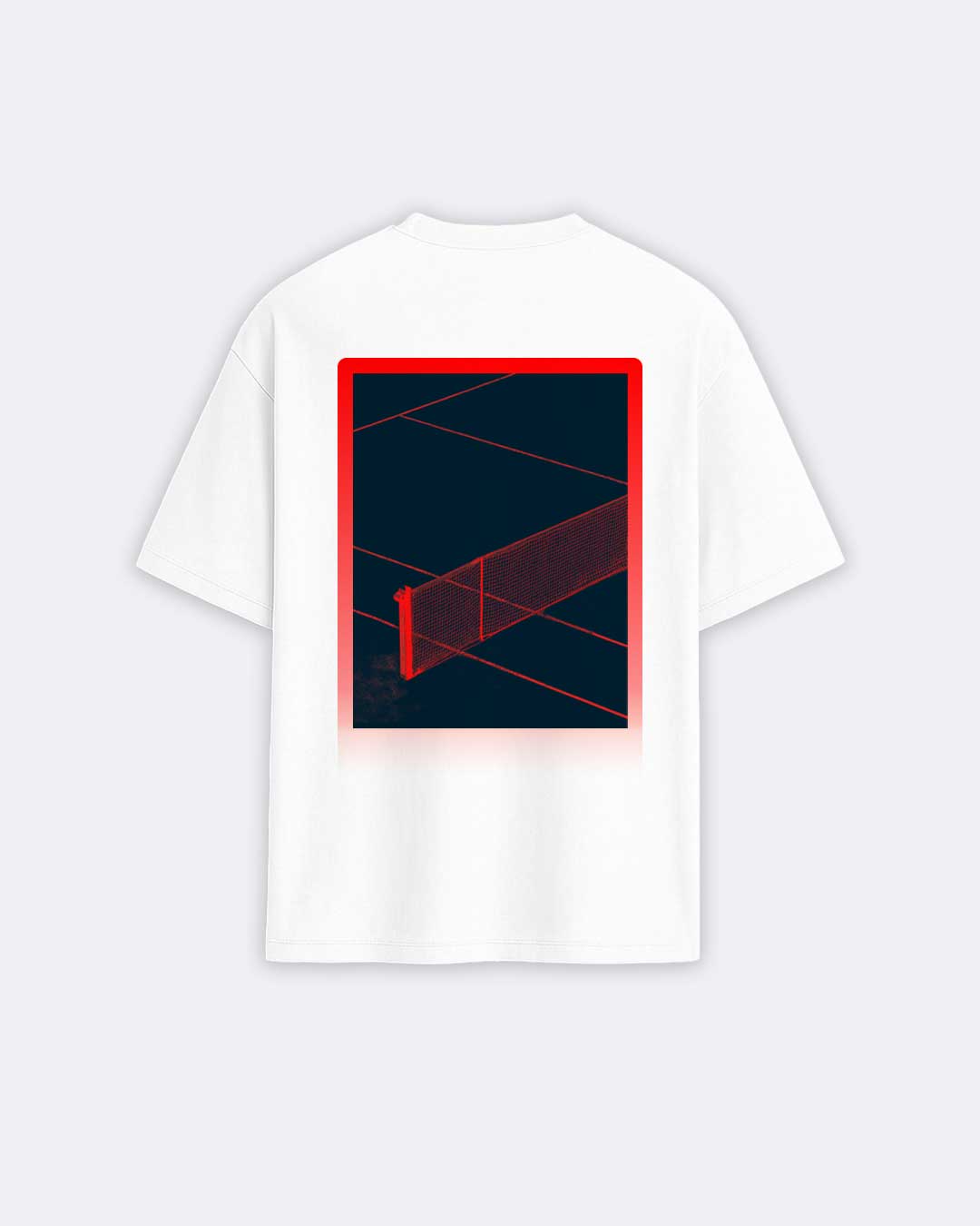 Tennis T-Shirt Court Red