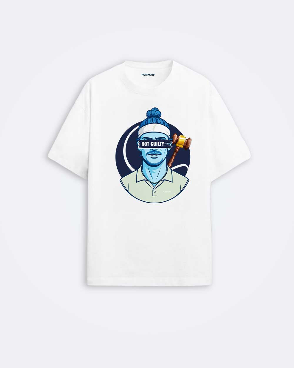 GUILTY PLAYER T-SHIRT NOT GUILTY
