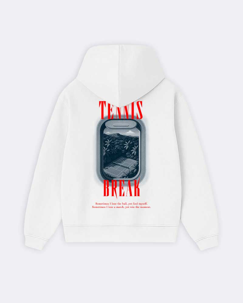 Tennis Hoodie Airplane