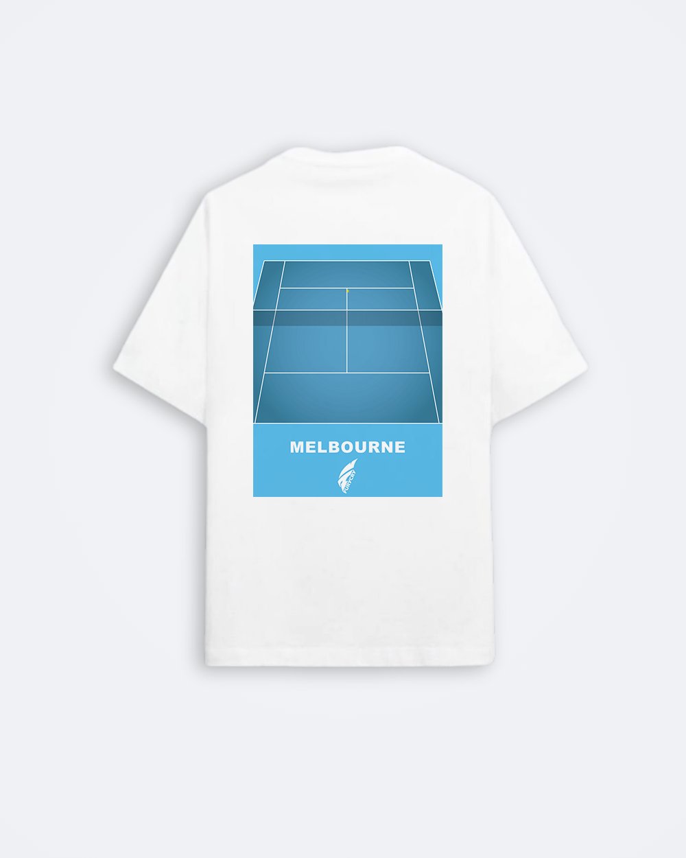 Court Life Melbourne T - Shirt - FURYCRY® | Tennis Streetwear