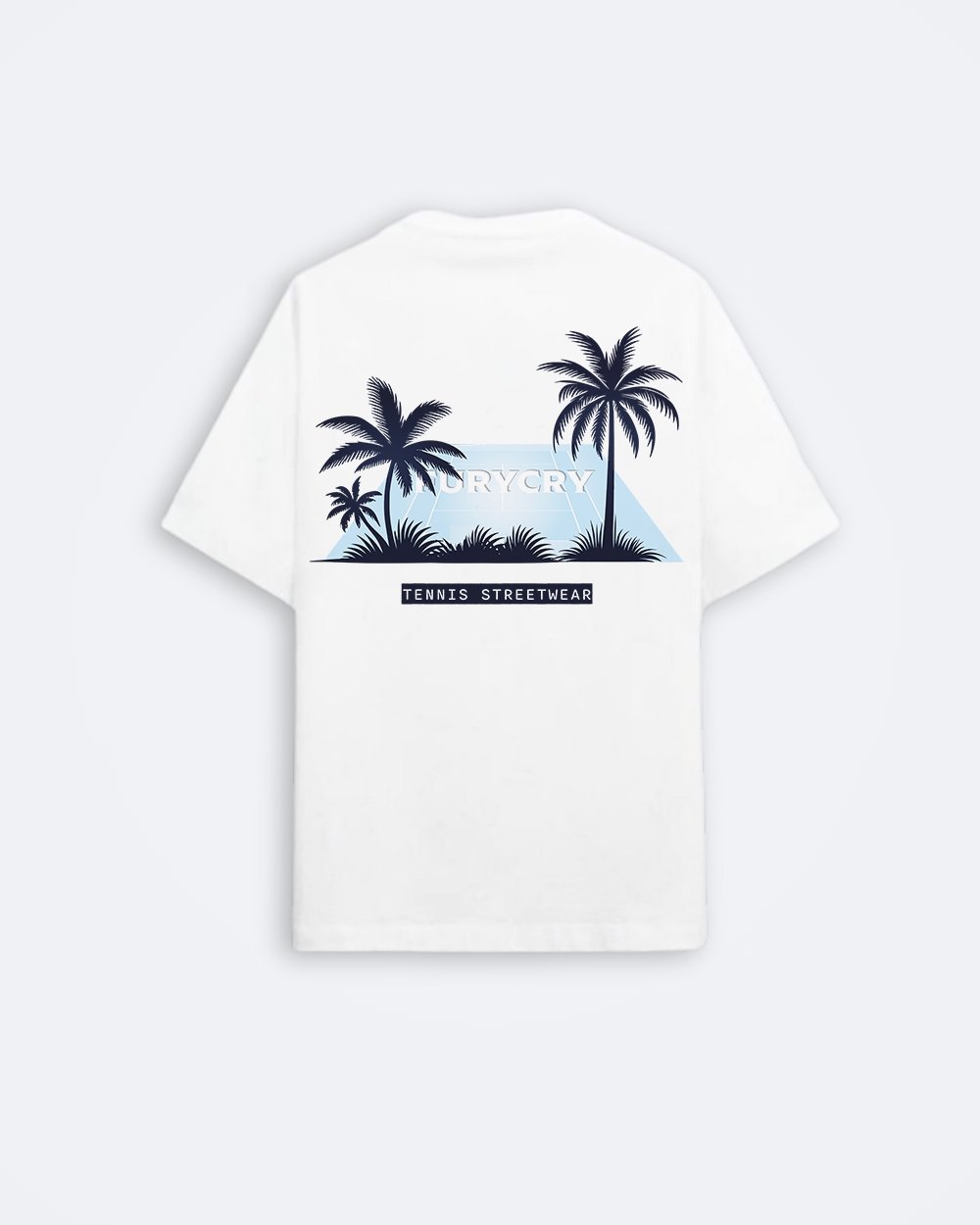 Court Life Paradise T - Shirt - FURYCRY® | Tennis Streetwear