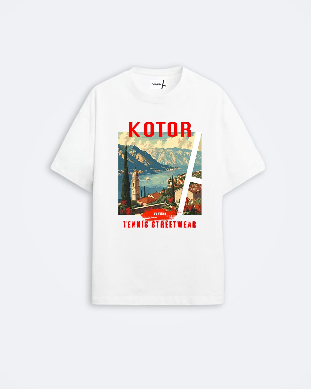 Kotor Streetwear T-Shirt - FURYCRY® | Tennis Streetwear