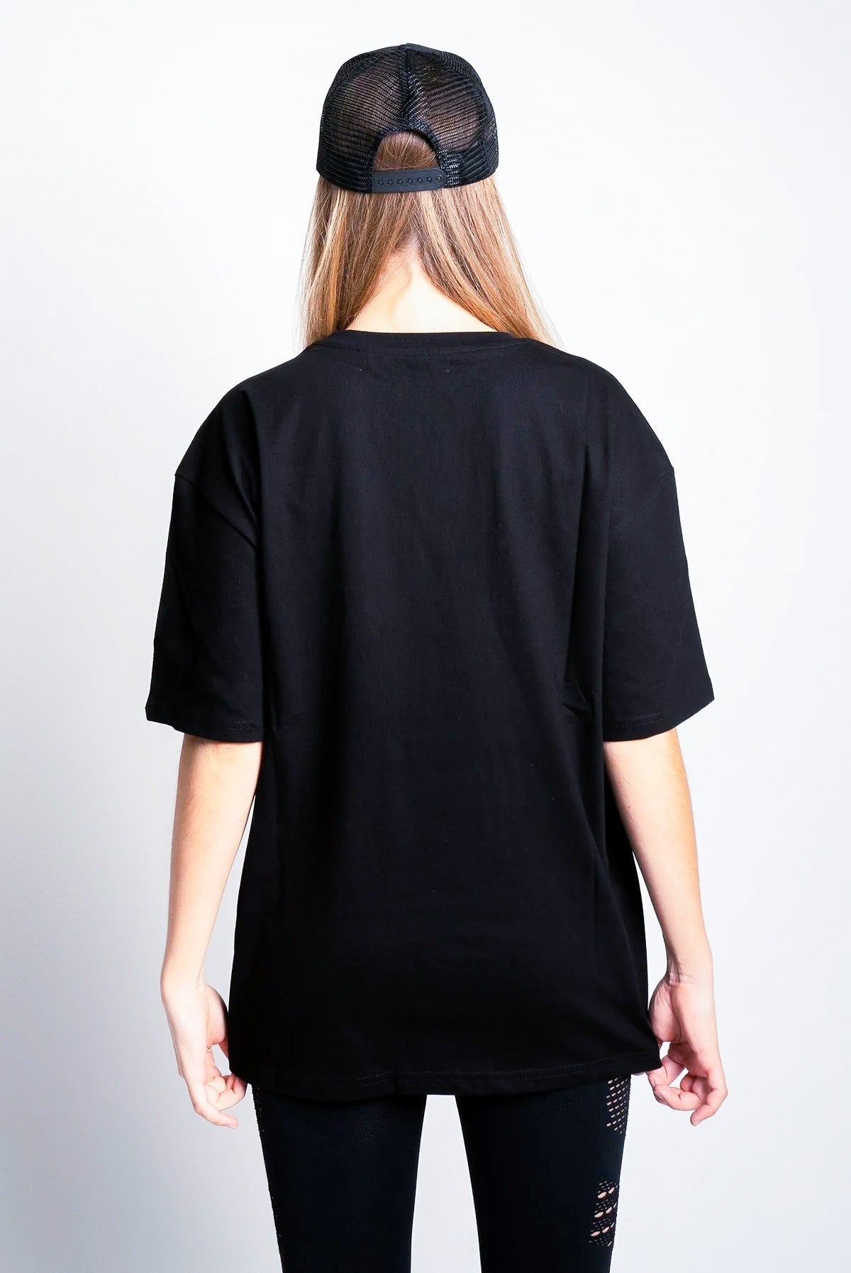 Oversized T-Shirt Schwarz - FURYCRY® | Tennis - Performance - Streetwear