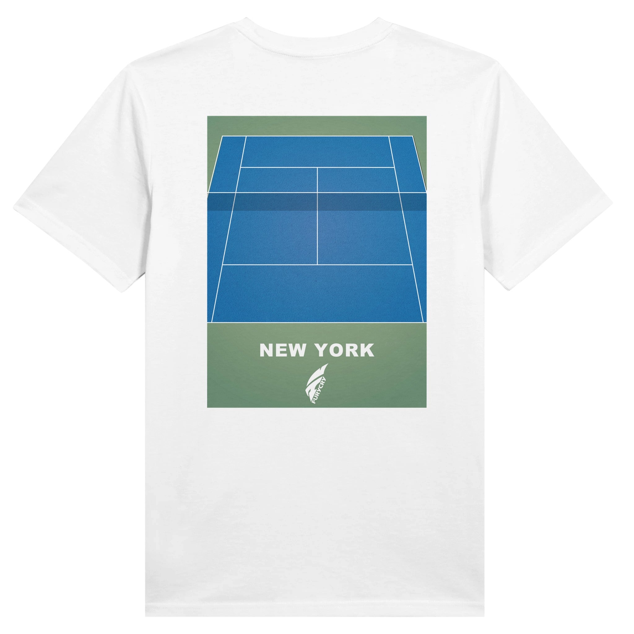 Tennis T-Shirt Court Life New York - FURYCRY® | Tennis & Streetwear Apparel